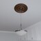 Ekena Millwork Cole PVC Ceiling Medallion (Fits Canopies up to 5 1/8"), Metallic Drk Copper, 19"OD x 3 1/2"ID x 1"P CMP19COCDC - alternate 6